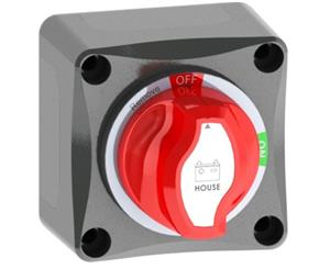 Ecotech 2-Position 275A Battery Isolator Switch with AFD Versatile Cable Entry