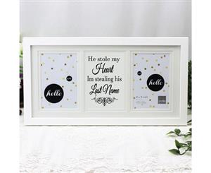 Engagement White Gallery Frame