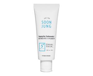 Etude House SoonJung Sleeping Pack - Panthensoside 5 100ml Pure and Mild Sensitive Skin Soon Jung