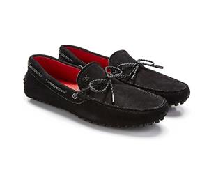 Eve & Kane - St.Tropez Black Suede Loafers
