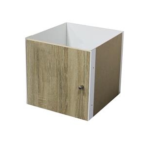 Flexi Storage Clever Cube 335 x 376 x 335mm 1 Door Insert - Oak