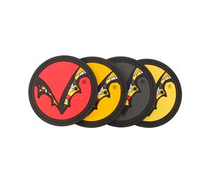 Flying Dog Silicone Coasters 4 Pack