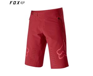 Fox Defend MTB Shorts - Cardinal Red
