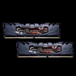 G.Skill Flare X (F4-2400C15D-16GFX) (Black) 16GB Kit (8GBx2) DDR4 2400 AMD Ryzen Desktop RAM