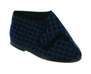 Gbs Keswick Touch Fastening Bootee / Mens Slippers / Mens Bootee (Blue) - FS1169