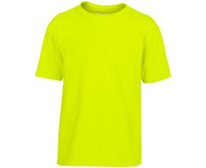 Gildan Childrens Unisex Sports Performance T-Shirt (Fluorescent Yellow) - BC2663