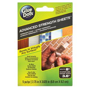 Glue Dots 5 Piece Advanced Strength Permanent Sheets