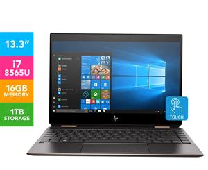 HP 13.3-Inch Spectre x360 1TB 6JM73PA Convertible Touch Laptop - Dark Ash