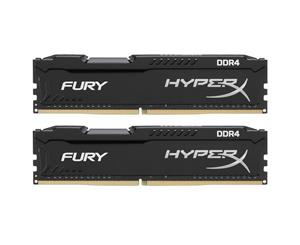 HyperX Fury 16GB RAM (2 x 8GB) DDR4-3200MHz CL16 1.35V - Black HX432C16FB3K2/16