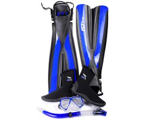 IST Size US7 Sports Scuba Diver Package Blue