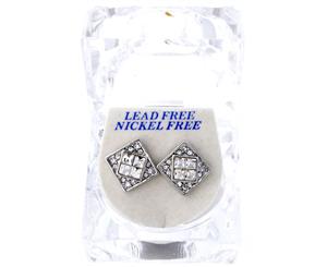 Iced Out Bling Earrings Box - ON ICE - Silver