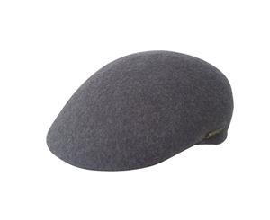 Jacaru 1850 Aston Drivers Cap Wool Hats - Grey