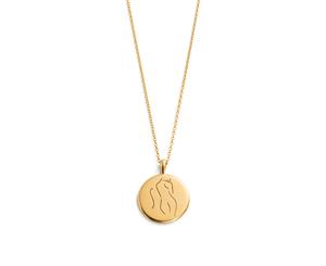 Kirstin Ash Belief Amulet Necklace w/ 18K Gold Vermeil