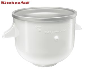 KitchenAid 5KICA0WH Ice Cream Bowl Attachment - White