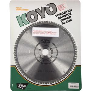 Koyo 235mm 80T 25mm Bore Circular Saw Blade For Aluminium Cutting