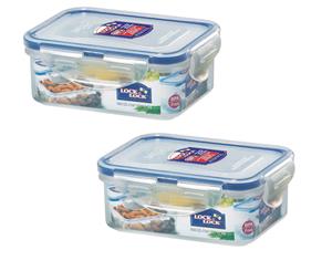 Lock & Lock 350ml Extra Small Storage Containers Set of 2