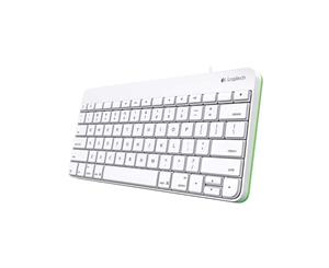 Logitech Wired Lightning Keyboard for iPad - White