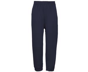 Maddins Kids Unisex Coloursure Jogging Pants / Jog Bottoms / Schoolwear (Navy) - RW845