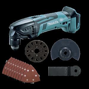 Makita LXT 18V Cordless Multi-Function Tool - Skin With Accessories