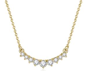 Mestige Lacey Necklace w/ Swarovski Crystals - Gold