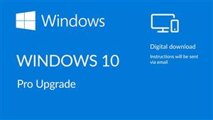 Microsoft Windows 10 Pro Upgrade Digital Download