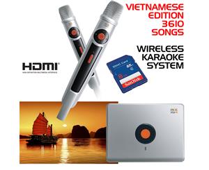 Miic Star Vietnamese Edition 3610 Songs Wireless Karaoke System