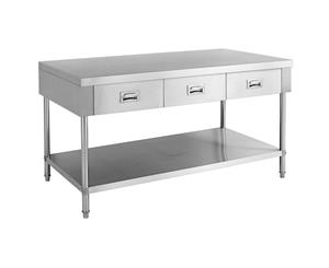 Modular Systems Work bench with 3 Drawers and Undershelf