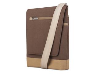 Moshi Aerio Lite Vertical Messenger Satchel Bag For 12" MacBook & iPad - Cocoa Brown
