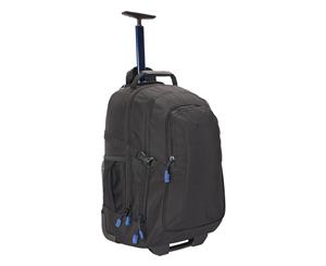 Mountain Warehouse Uni Voyager Rucksack Wheelie 35L Travel Bag - Black