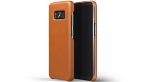 Mujjo Leather Case for Samsung Galaxy S8 - Saddle Tan