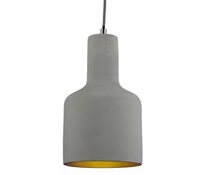 New Luminite Pendant Bell Lamp Shade Concrete Hanging Kitchen Ceiling Light