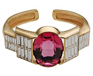Nina Ricci Rhinestones Bracelet - Pink