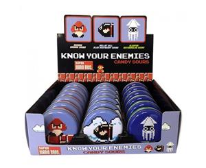 Nintendo Know Your Enemies Tin Candies