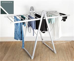Norwegia Compact Heated Clothes Rack