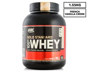 Optimum Nutrition Vanilla Creme Gold Standard 100% Whey Protein Powder 1.55kg