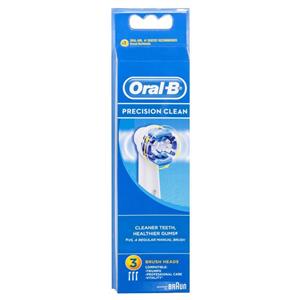 Oral-B Precision Clean Replacement Electric Toothbrush Heads 3 Pack
