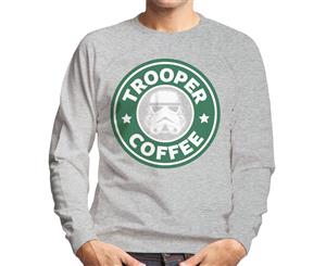 Original Stormtrooper Coffee Men's Sweatshirt - Heather Grey