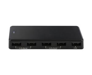 PS5USB HPM 7.2A USB Charging Station 5 X USB Ports Nominal Input Voltage 230-240V Ac 7.2A USB CHARGING STATION