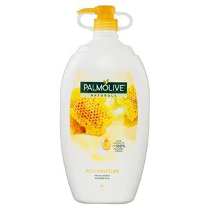 Palmolive Naturals Rich Moisture Soap free Shower Milk Body Wash Milk & Honey 2L