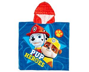 Paw Patrol Kids 120x60cm Hooded Towel - Pup Heroes