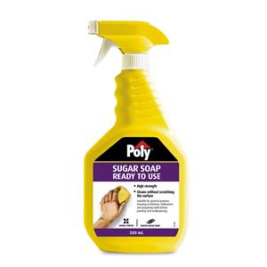 Poly 500ml Ready To Use Sugar Soap