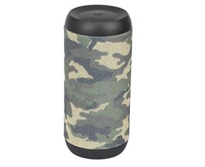 Promate PROMATE 20W Bluetooth Speaker with AUX USB and MicoSD Playback FM Radio Handsfree and TWS Function. IPX6 Water Resistant.. Camoflague.