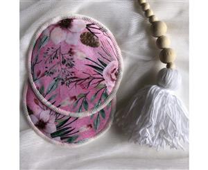 Reusable Breast Pads - Lush Florals
