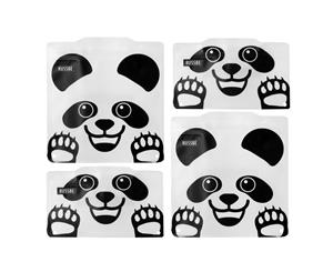 Russbe Reusable Snack and Sandwich Bags Set 4 - Panda
