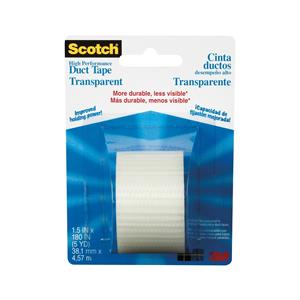 Scotch Tough Duct Tape Transparent 38mm x 4.5m