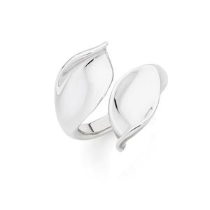 Silver Double Tulip Ring