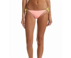 Sole East Orange Women's Large L Reversible Bikini Bottom Swimwear