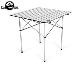 Sonnenberg Roll-Up Aluminum Outdoor Picnic Table