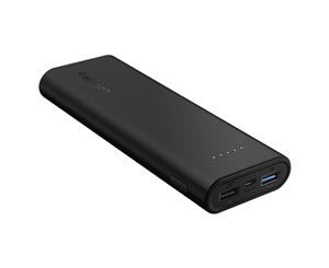 Spigen Genuine SPIGEN 20100 mAh Fast Portable Battery Quick Charge 3 Dual USB PowerBank [ColourBlack]