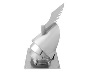 Stainless Steel Garden Tools & Hardware/Building & Construction/Ventilation Rotowent Dragon Square Base 250mm